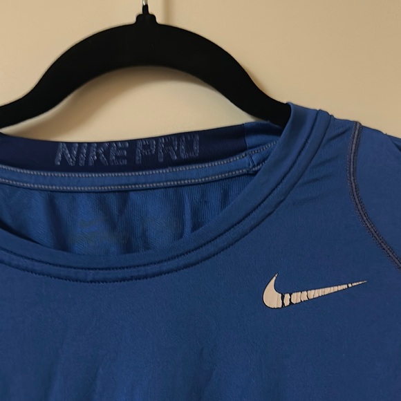 Nike Royal Blue Performance Tee - Picture 2 of 3